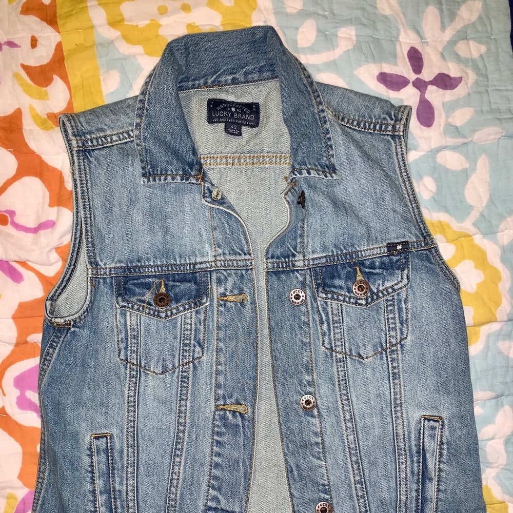 Lucky Brand Denim Vest